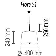 Подвесной светильник TopDecor Fiora S1 19 04sat в Санкт-Петербурге