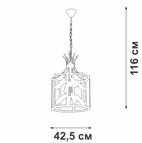 Подвесная люстра Vitaluce V3926-1/8 в Санкт-Петербурге