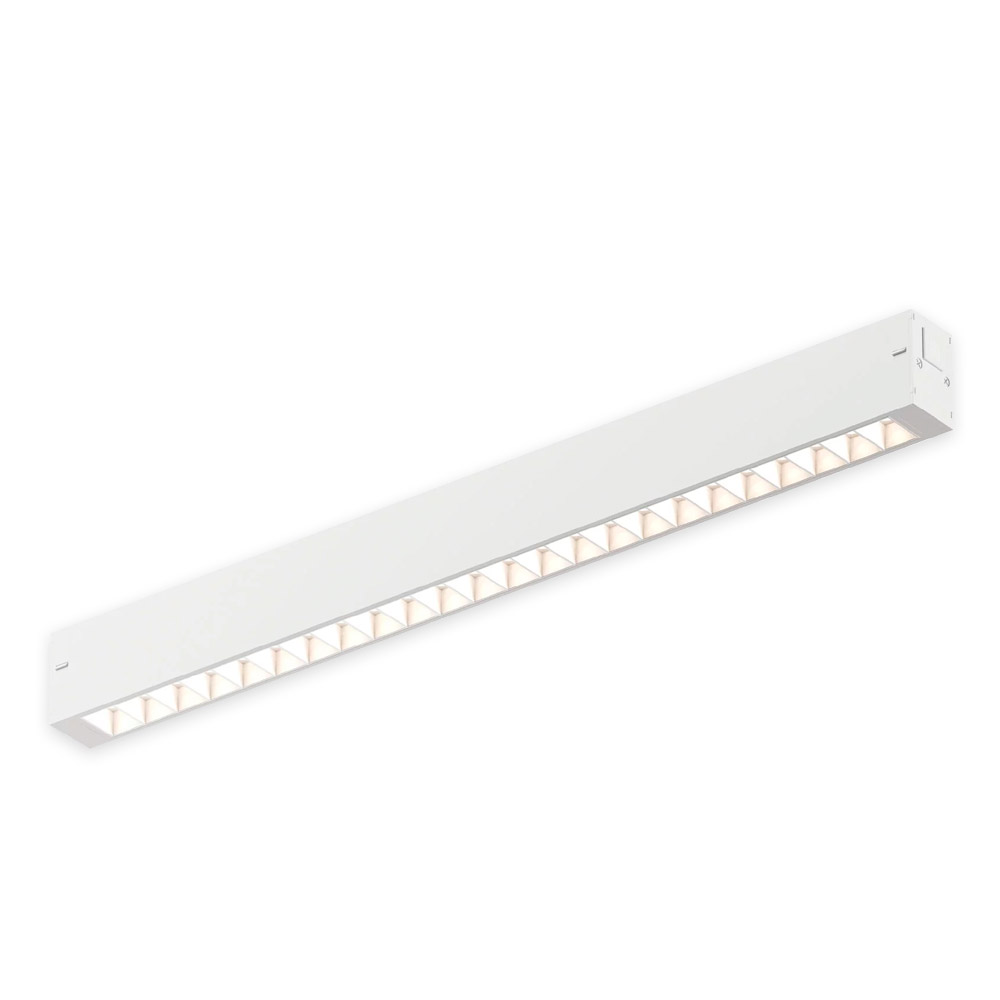 Трековый однофазный светильник AM Group Plain Opal AM582 27W 3000K WH в Санкт-Петербурге