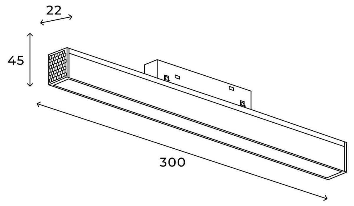 Трековый магнитный светильник Hesby Lighting ElDeko HSBL_0150 в Санкт-Петербурге