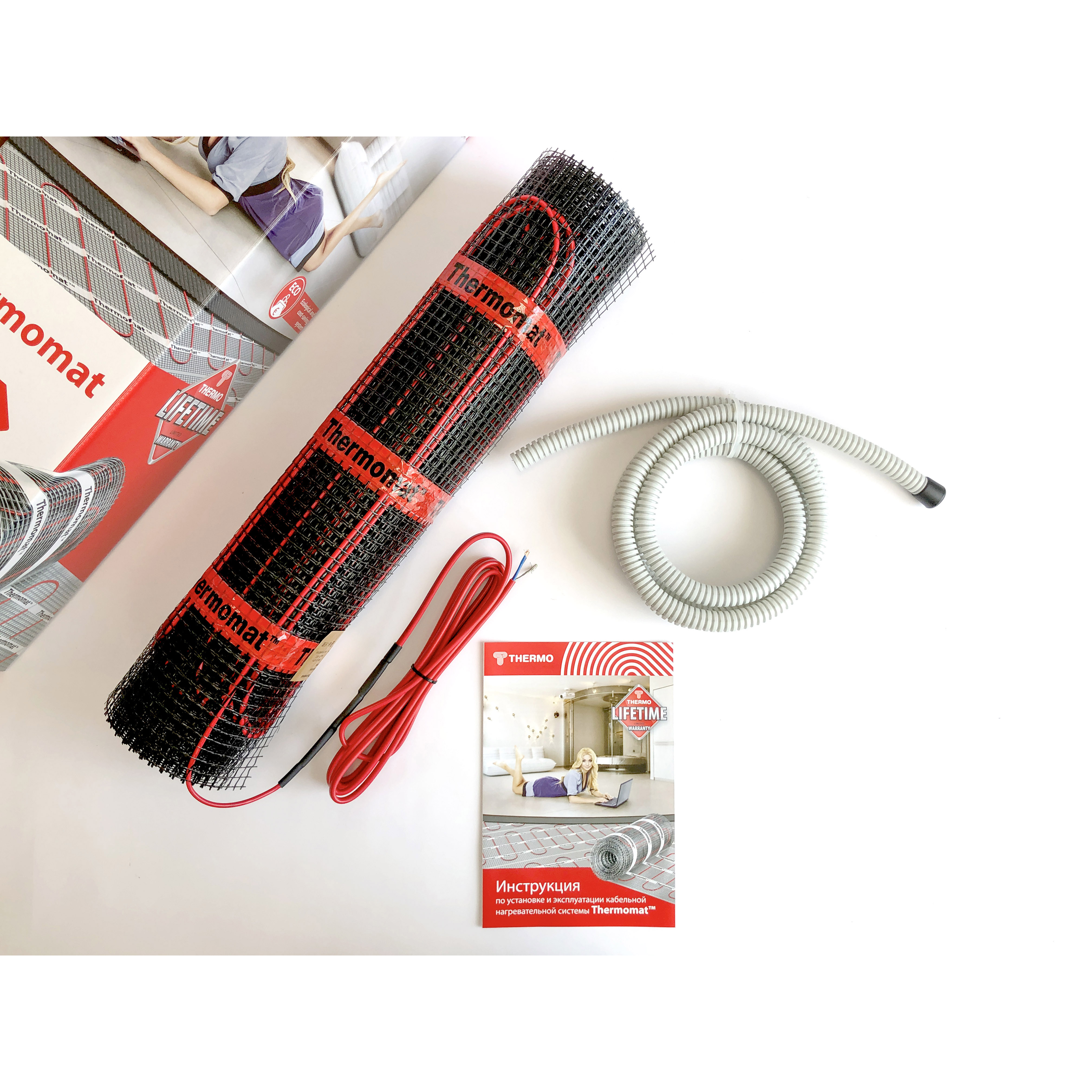 Термомат Thermo TVK-210 7,6 м.кв. (комплект без регулятора) в Санкт-Петербурге