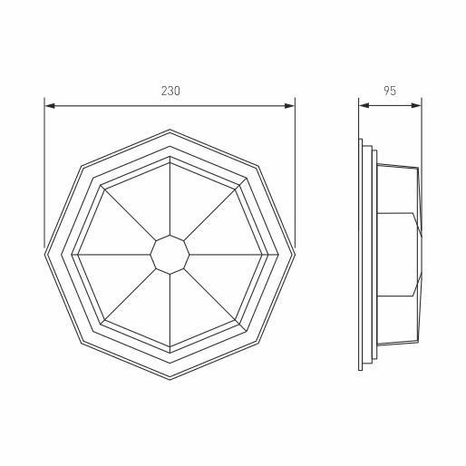 Настенный светильник Elektrostandard Telarana S капучино (GL 1023D) 4690389138591 в Санкт-Петербурге