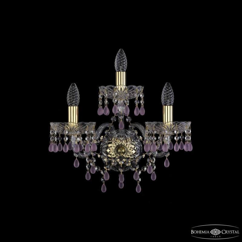 Бра Bohemia Ivele Crystal 1410B/2+1/160/XL G V7010 в Санкт-Петербурге
