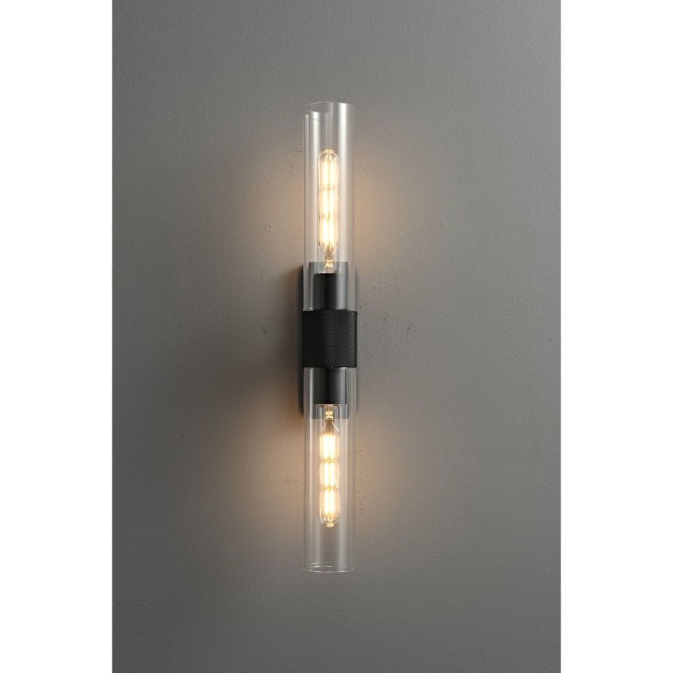 Настенный светильник Belfast Cupar 3556-2B BK в Санкт-Петербурге