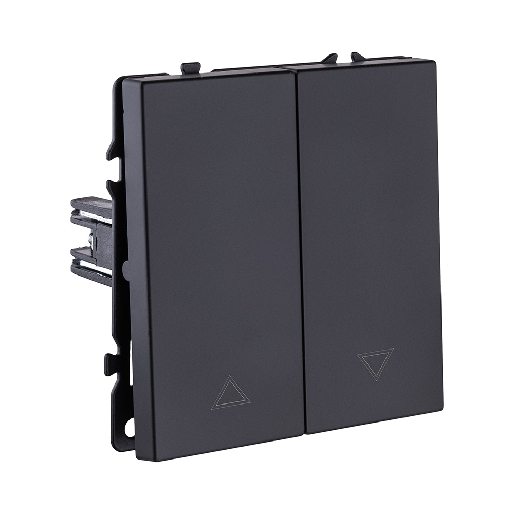 Механизм управления жалюзи 2-клавишный, черный матовый Kollinger Eclipse EC-013BK в #REGION_NAME_DECLINE_PP#