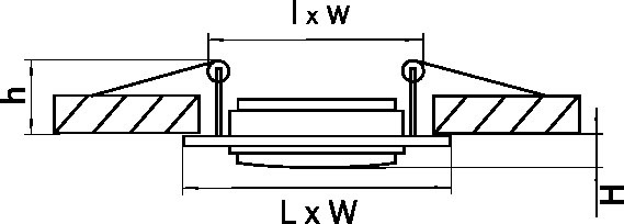 Встраиваемый светильник Lightstar Singo 011621 в Санкт-Петербурге