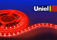 Светодиодная лента Uniel (04798) 4,8W/m 60LED/m 3528SMD красный 5M ULS-3528-60LED/m-8mm-IP20-DC12V-4,8W/m-5M-RED в Санкт-Петербурге