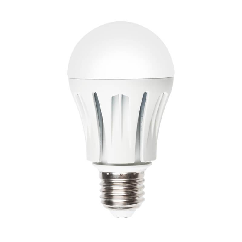 Лампа светодиодная (08131) Uniel E27 9W 3000K матовая LED-A60-9W/WW/E27/FR ALM01WH в Санкт-Петербурге