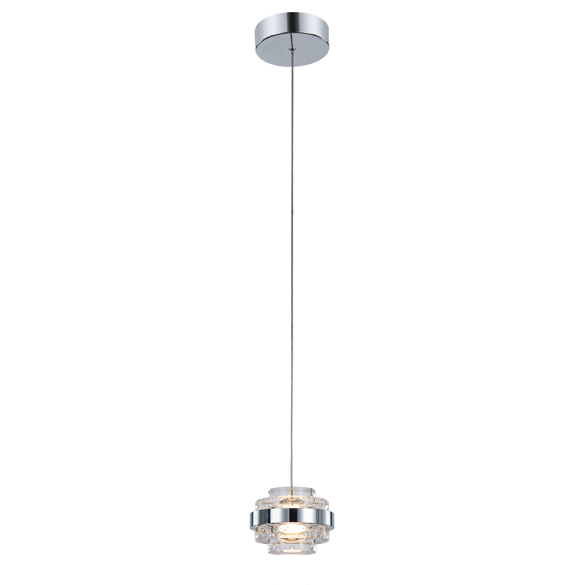 Подвесной светильник Delight Collection MD22030002 MD22030002-1A chrome/clear в Санкт-Петербурге