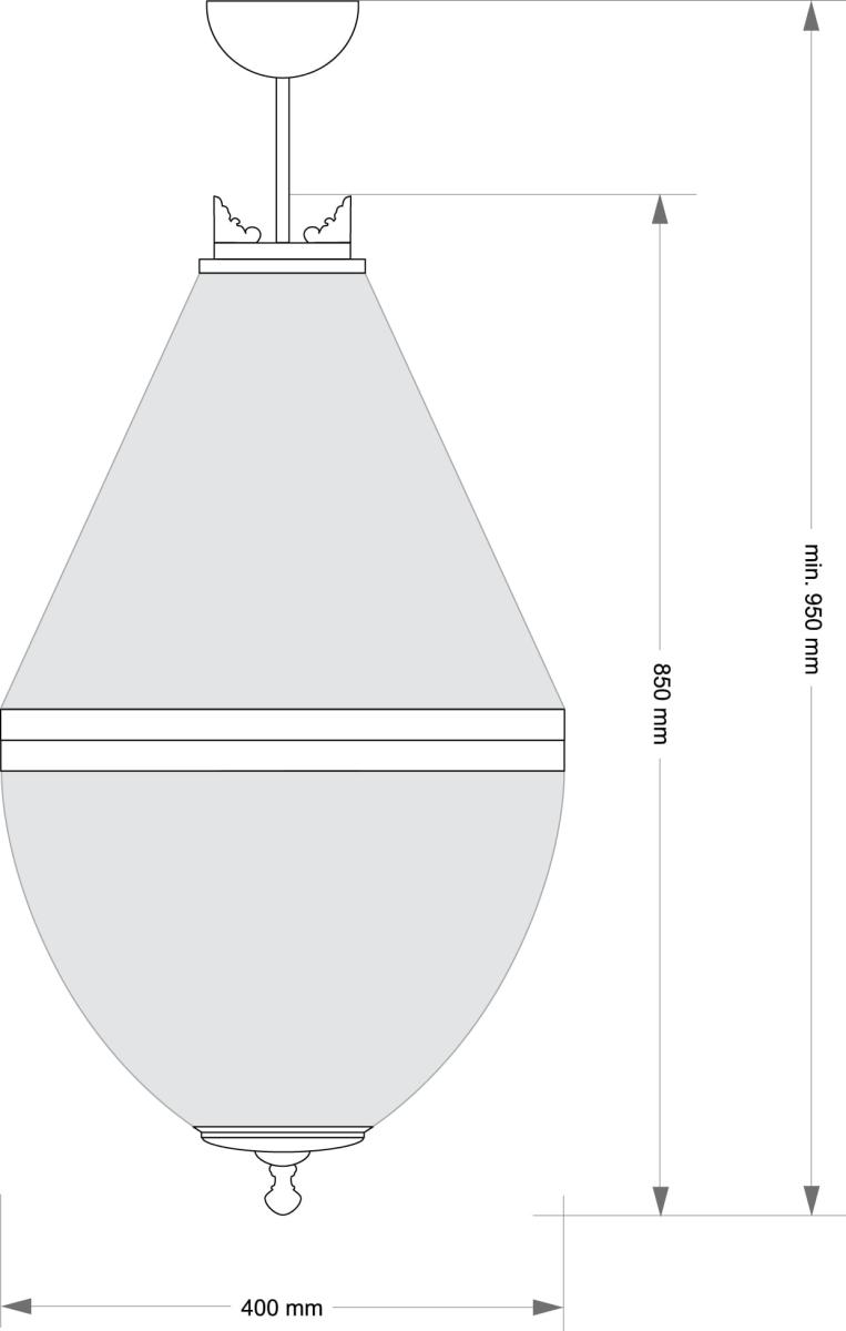 Подвесная люстра Kutek Arezzo ARE-PL-8 (P) 400 в #REGION_NAME_DECLINE_PP#