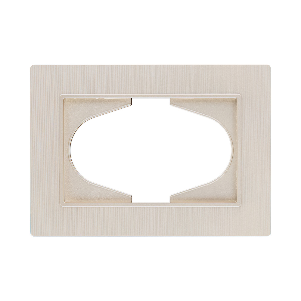 Рамка для двойной розетки, золотой Kollinger Eleganz Plex EP120GD в #REGION_NAME_DECLINE_PP#