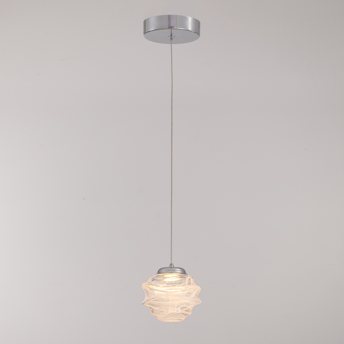 Подвесной светильник Delight Collection MD25030003-1A chrome/clear в Санкт-Петербурге