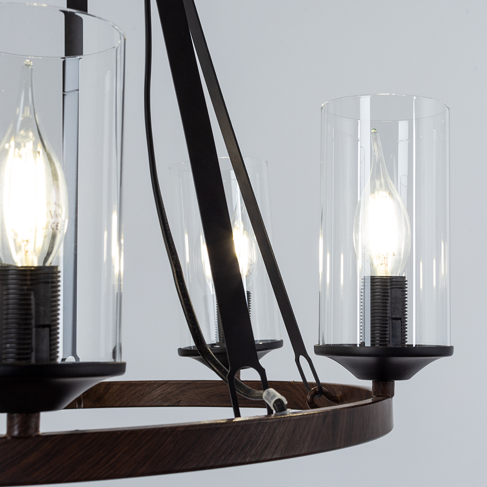 Подвесная люстра Arte Lamp Dalim A7014SP-5BK УЦ в Санкт-Петербурге