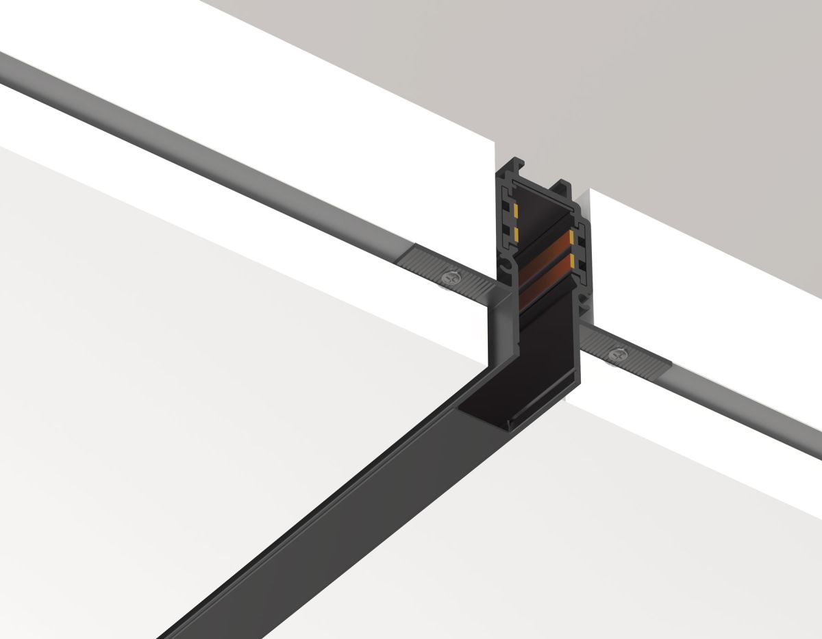 Шинопровод низковольтный встраиваемый с торц. Заглушк. 2шт Ambrella Light Track System GL1922 в Санкт-Петербурге