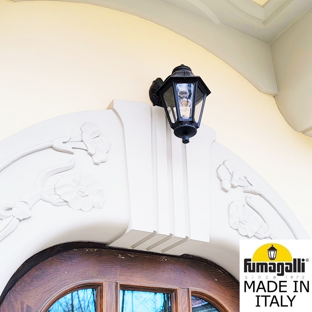 Уличный настенный светильник Fumagalli BISSO/ANNA E22.131.000.AXE27DN в Санкт-Петербурге