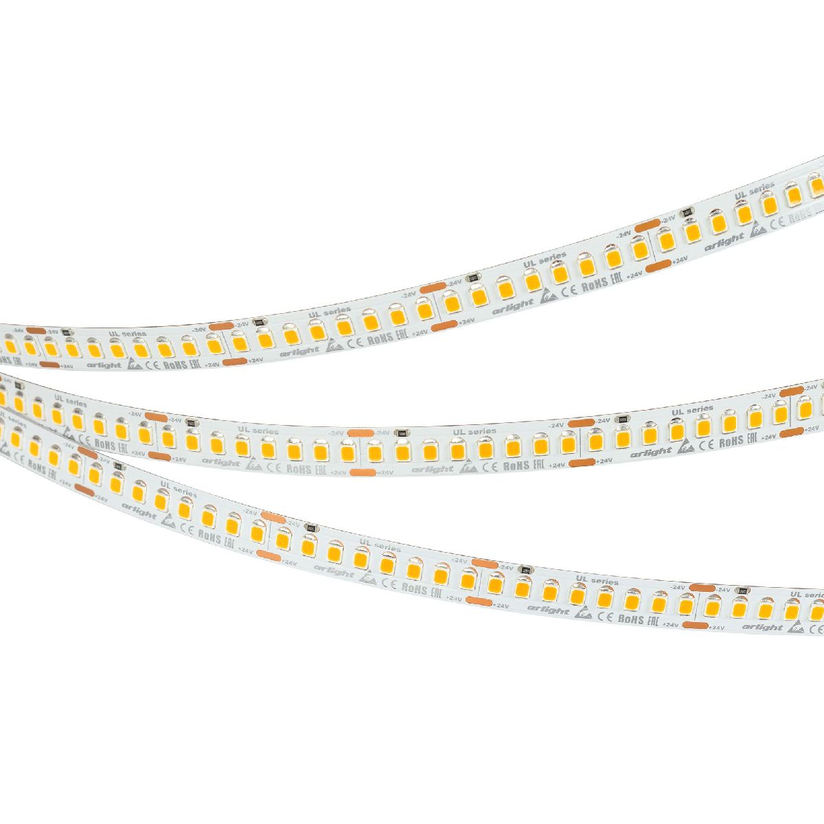 Светодиодная лента Arlight UL-A200-10mm 24V Warm3500 (20 W/m, IP20, 5m) 037225 в Санкт-Петербурге