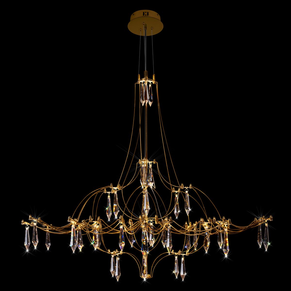 Подвесная люстра Loft IT Mira 10588/800 Gold Asfour в Санкт-Петербурге