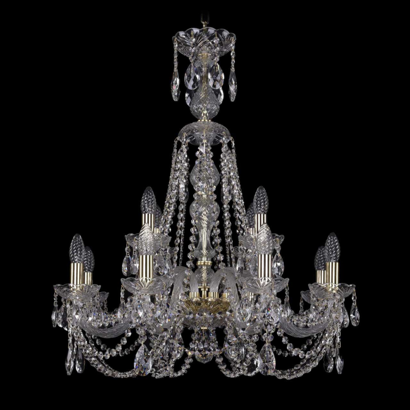 Подвесная люстра Bohemia Ivele 1406/8+4/240/XL-78/G в Санкт-Петербурге