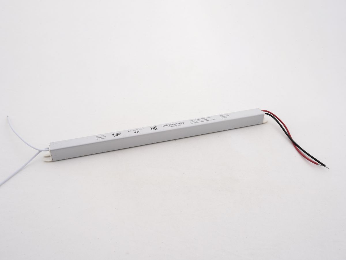 Блок питания LEDS POWER 48Вт 12В Super Slim 390072 в Санкт-Петербурге