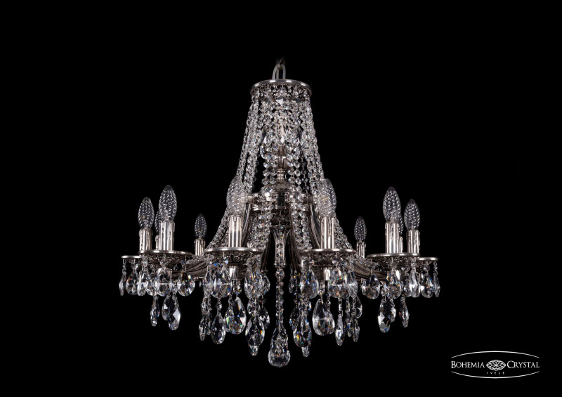 Подвесная люстра Bohemia Ivele Crystal 1771/12/220/B/NB в Санкт-Петербурге