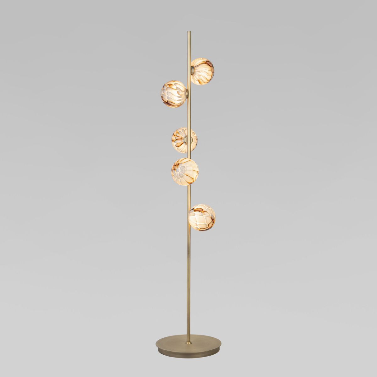 Торшер с плафонами ручной работы Bogate's Crystall 1_101/5 a072036 в #REGION_NAME_DECLINE_PP#