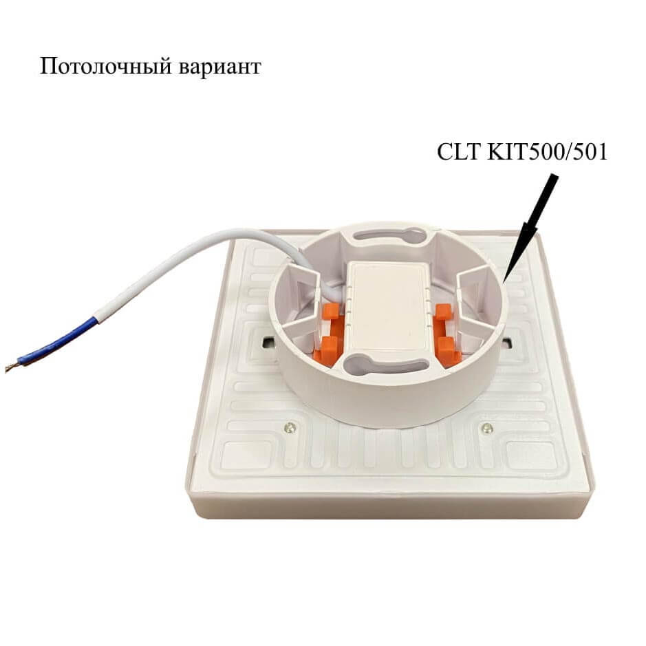 Встраиваемый светодиодный светильник Crystal Lux CLT 501C170 WH в #REGION_NAME_DECLINE_PP#
