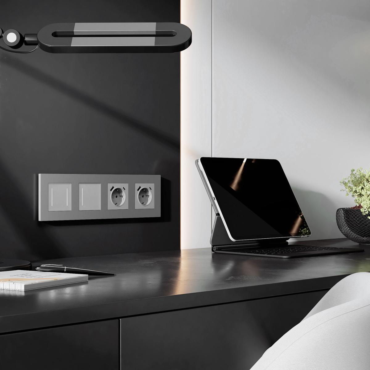 Рамка на 4 поста Werkel Slab 4690389193545 W0042965 a062817 в Санкт-Петербурге
