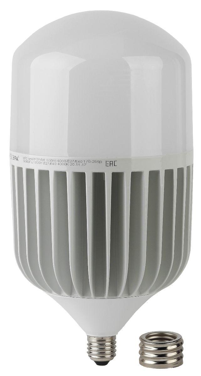 Лампа светодиодная Эра E40 100W 6500K LED POWER T160-100W-6500-E27/E40 Б0032090 в Санкт-Петербурге