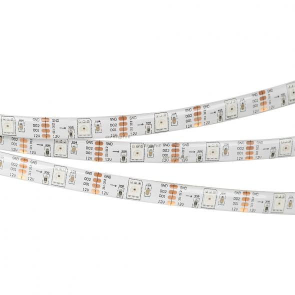 Светодиодная лента Arlight SPI-5000SE-RAM 12V RGB (5060, 150 LED x1) 026440 в Санкт-Петербурге
