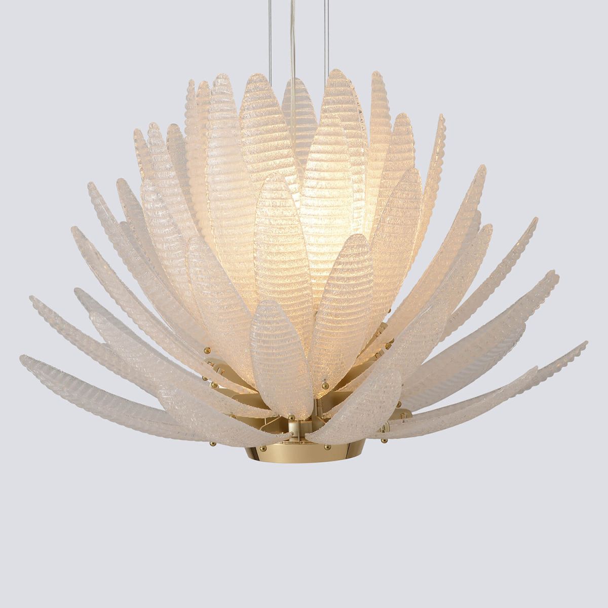 Подвесная люстра Crystal Lux ARTICHOKE SP8+1 GOLD в Санкт-Петербурге