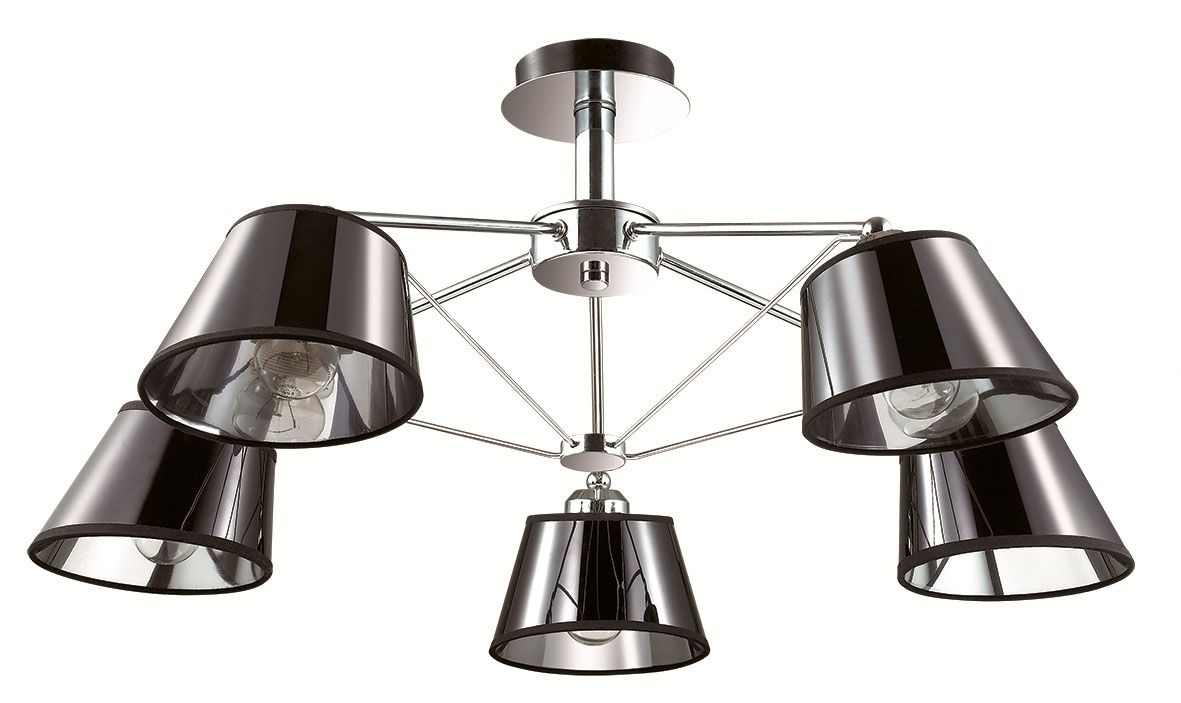 Потолочная люстра с тканевым абажуром Lumion Barensa 2975/5C в Санкт-Петербурге
