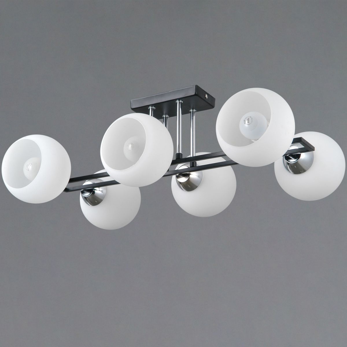 Потолочная люстра Illumico IL0791-6CSQ-25 BK CR TRENTO в Санкт-Петербурге