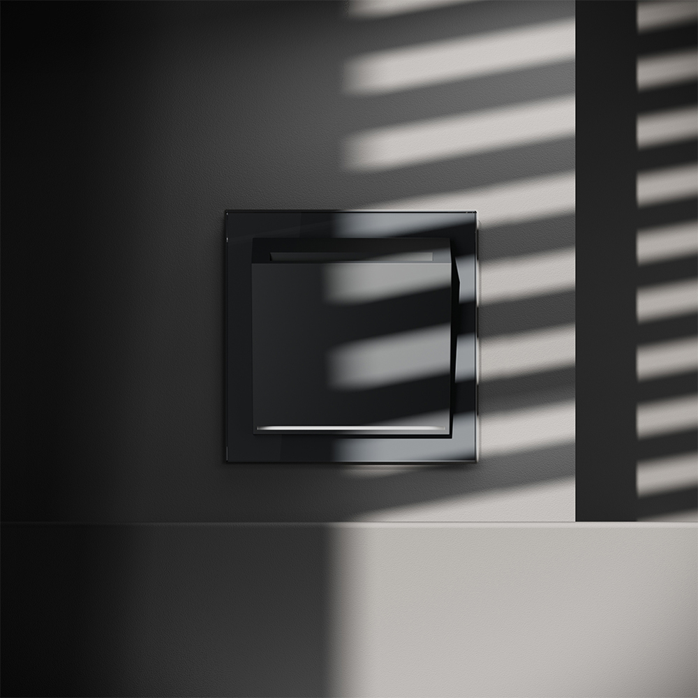 Выключатель встраиваемый Voltum S70 карточный 16А, (графит) VLS010707 в #REGION_NAME_DECLINE_PP#