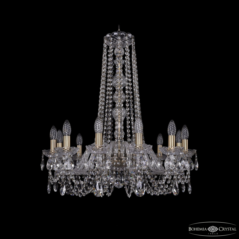 Подвесная люстра Bohemia Ivele Crystal 1402/12/240/h-75 Pa в Санкт-Петербурге