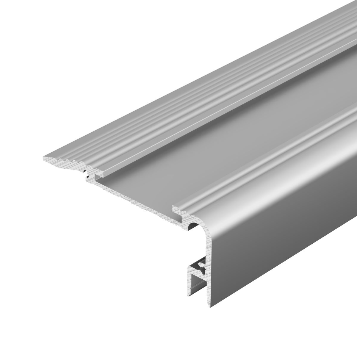 Профиль Arlight STAIR-W60-2000 ANOD (Алюминий) 060866 в #REGION_NAME_DECLINE_PP#