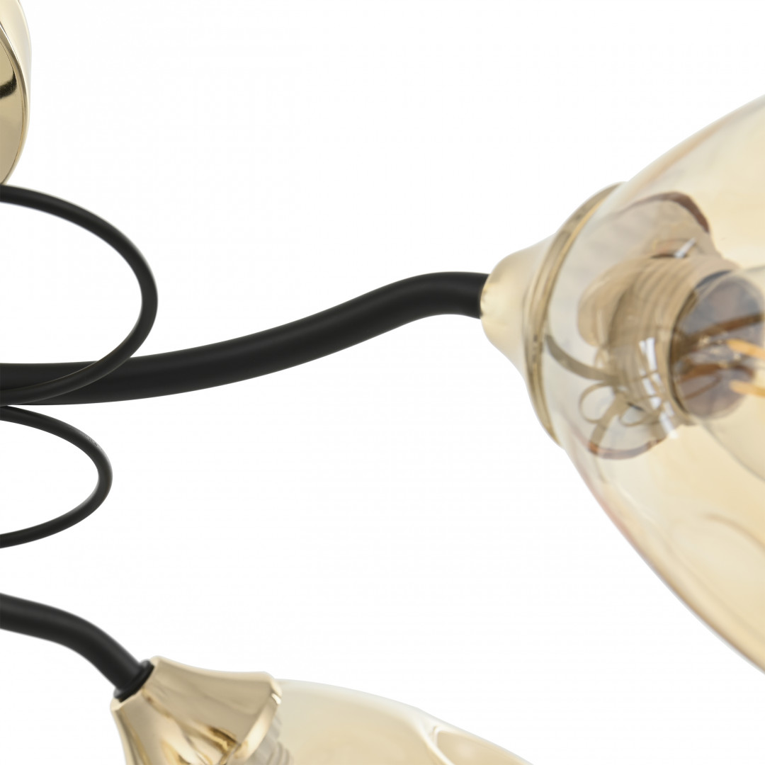 Потолочная люстра Arte Milano Amalfi 324106/3 FG+BK в #REGION_NAME_DECLINE_PP#