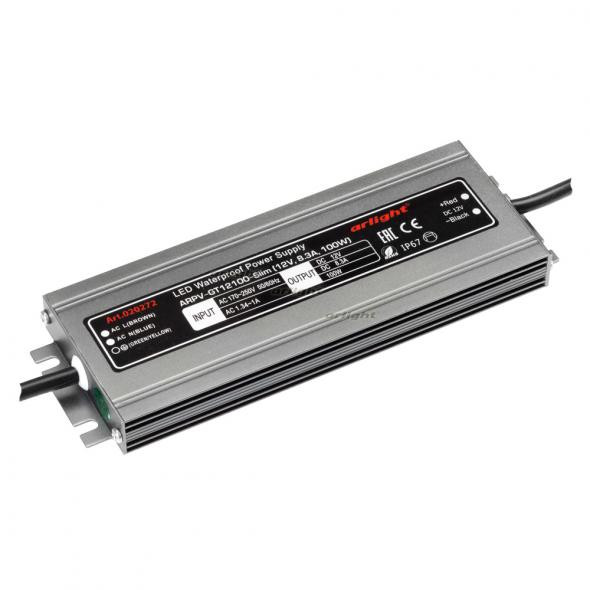 Блок питания Arlight ARPV-12100-SLIM (12V, 8.3A, 100W) 020272 в Санкт-Петербурге