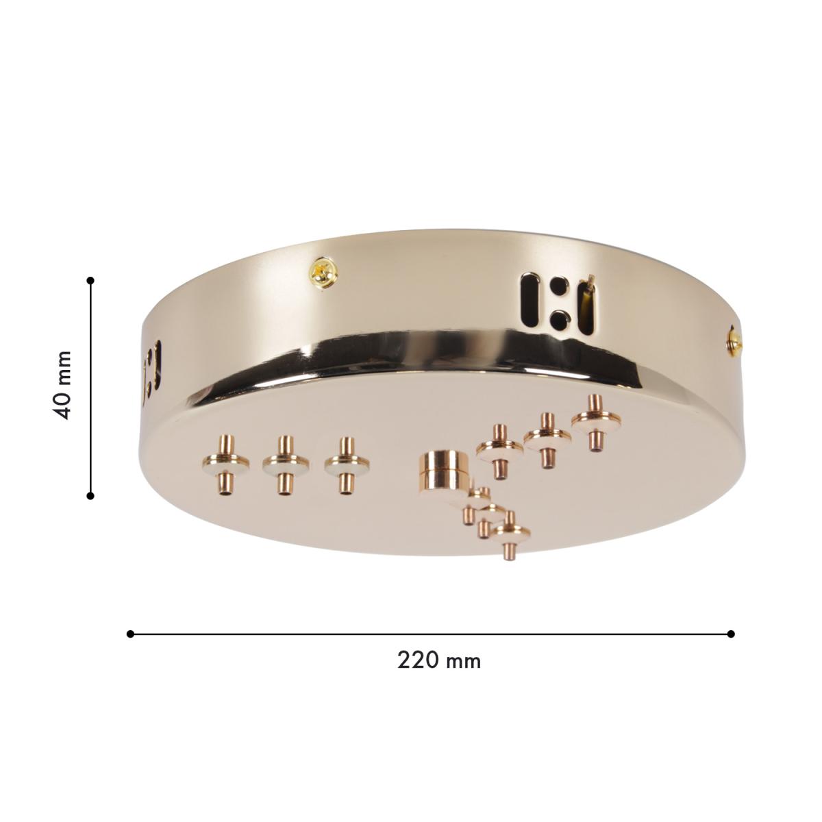 Потолочная чаша Favourite Canopy 4591-220-9GD в #REGION_NAME_DECLINE_PP#