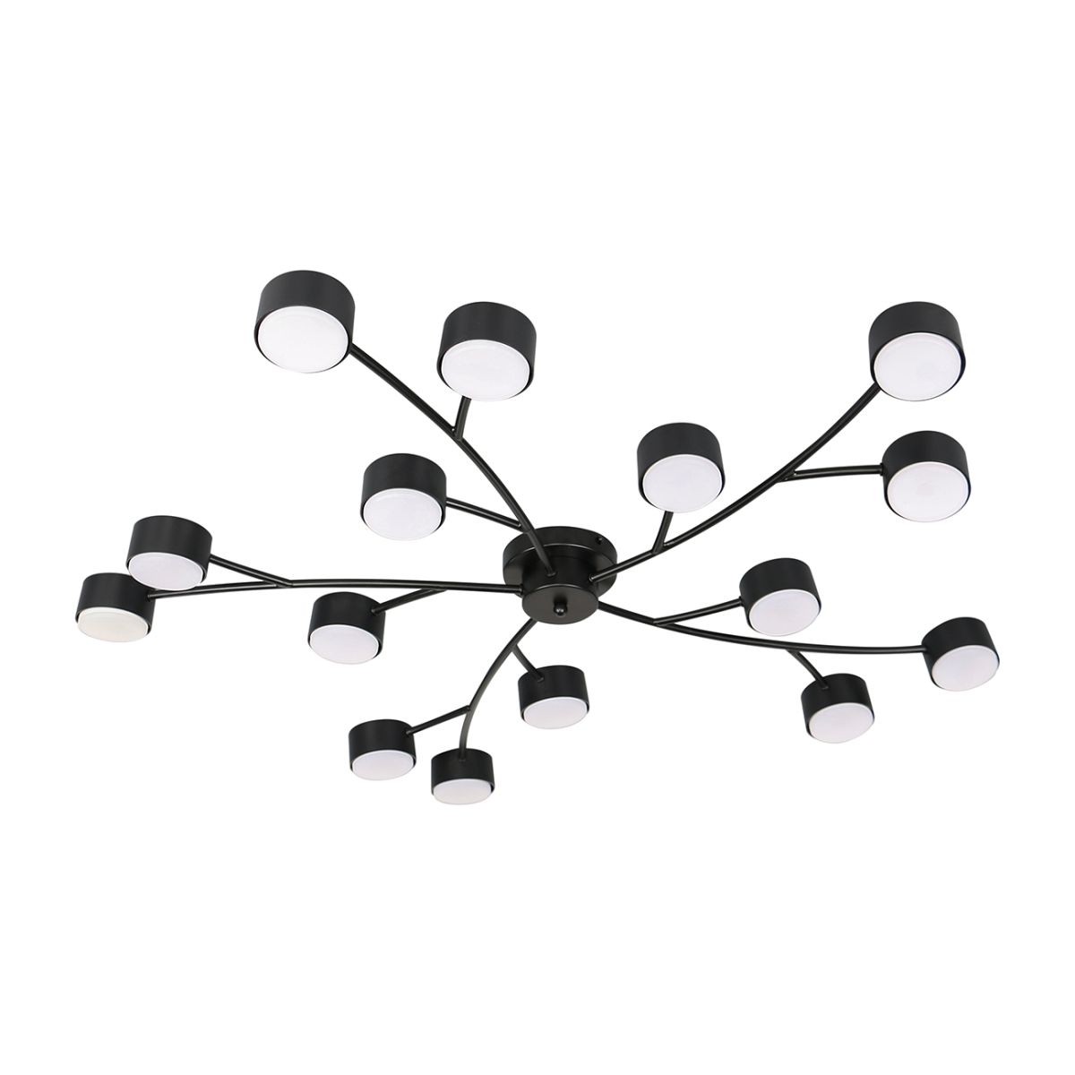 Потолочная люстра Escada Fluxen 120009/15C Black ES0000033L в Санкт-Петербурге