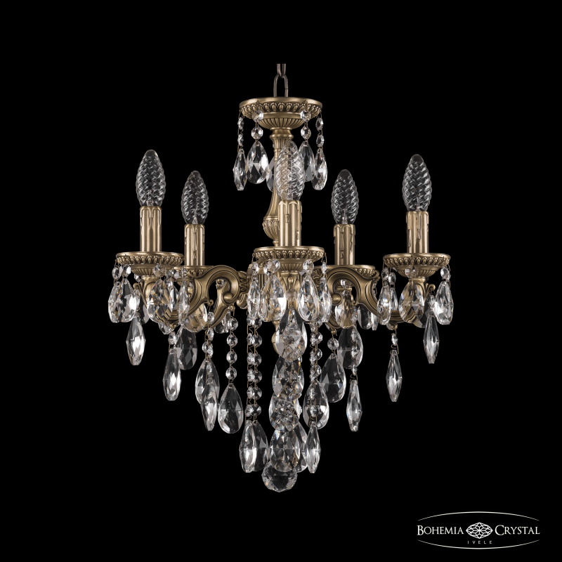 Подвесная люстра Bohemia Ivele Crystal 75101/5/125 B FP в Санкт-Петербурге