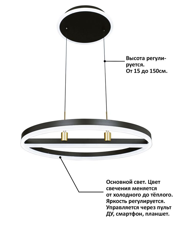 Подвесная люстра Natali Kovaltseva HIGH-TECH LED LAMPS 82048 в #REGION_NAME_DECLINE_PP#