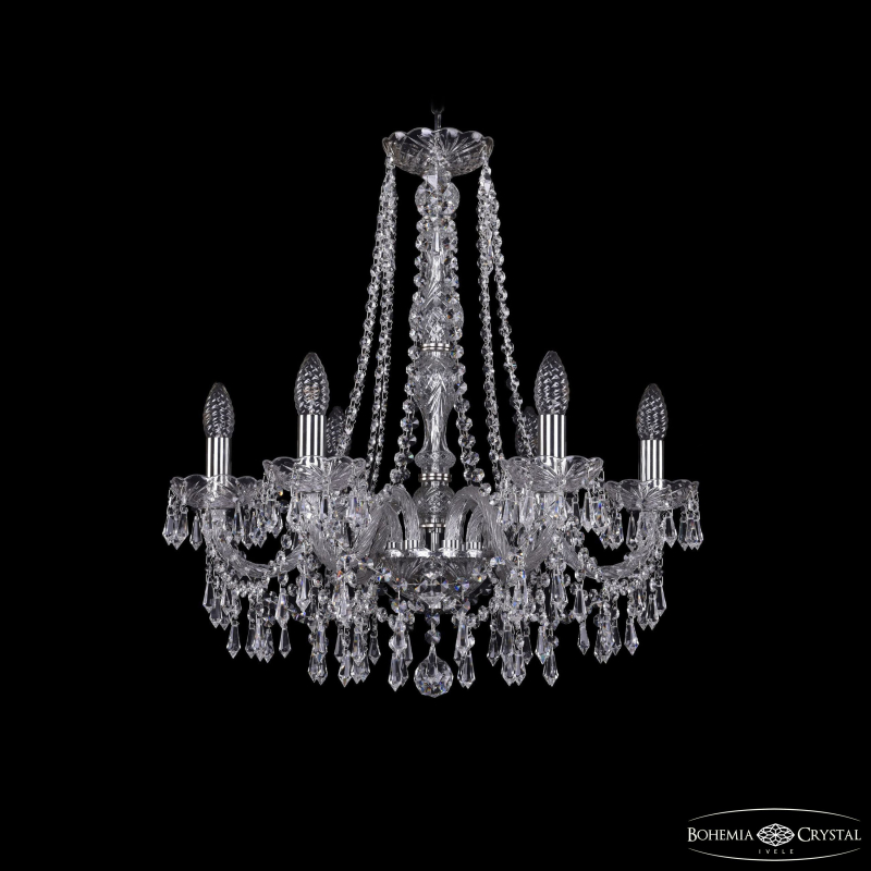Подвесная люстра Bohemia Ivele Crystal 1403/6/195/h-60 Ni в Санкт-Петербурге