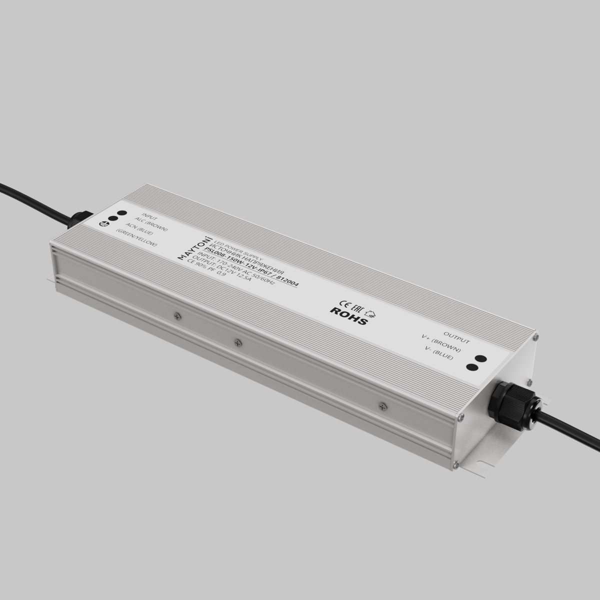 Источник напряжения Maytoni Led Strip PSL008 12В 150Вт IP67 812004 в Санкт-Петербурге