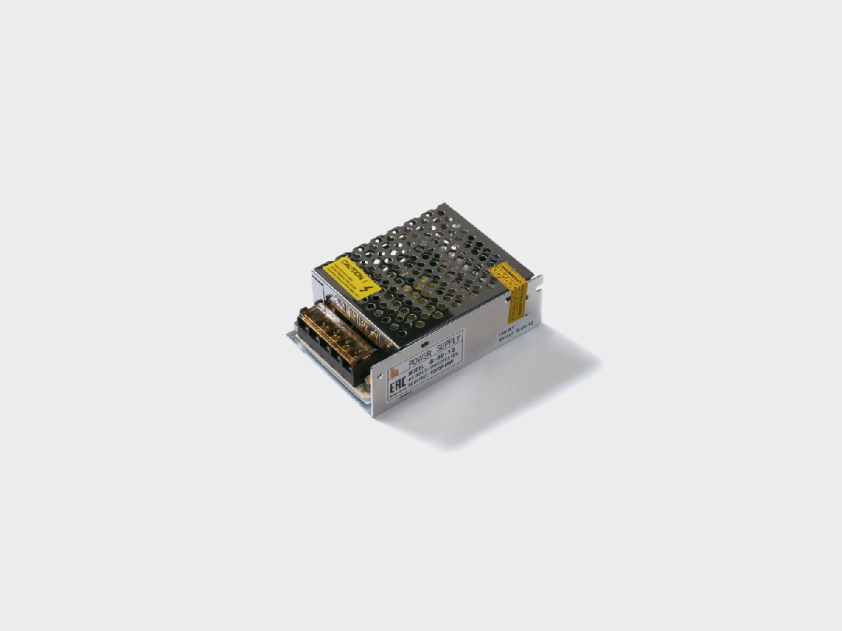Блок питания SWG Standard 60Вт DC12В 5А IP20 S-60-12 00000000142 в Санкт-Петербурге