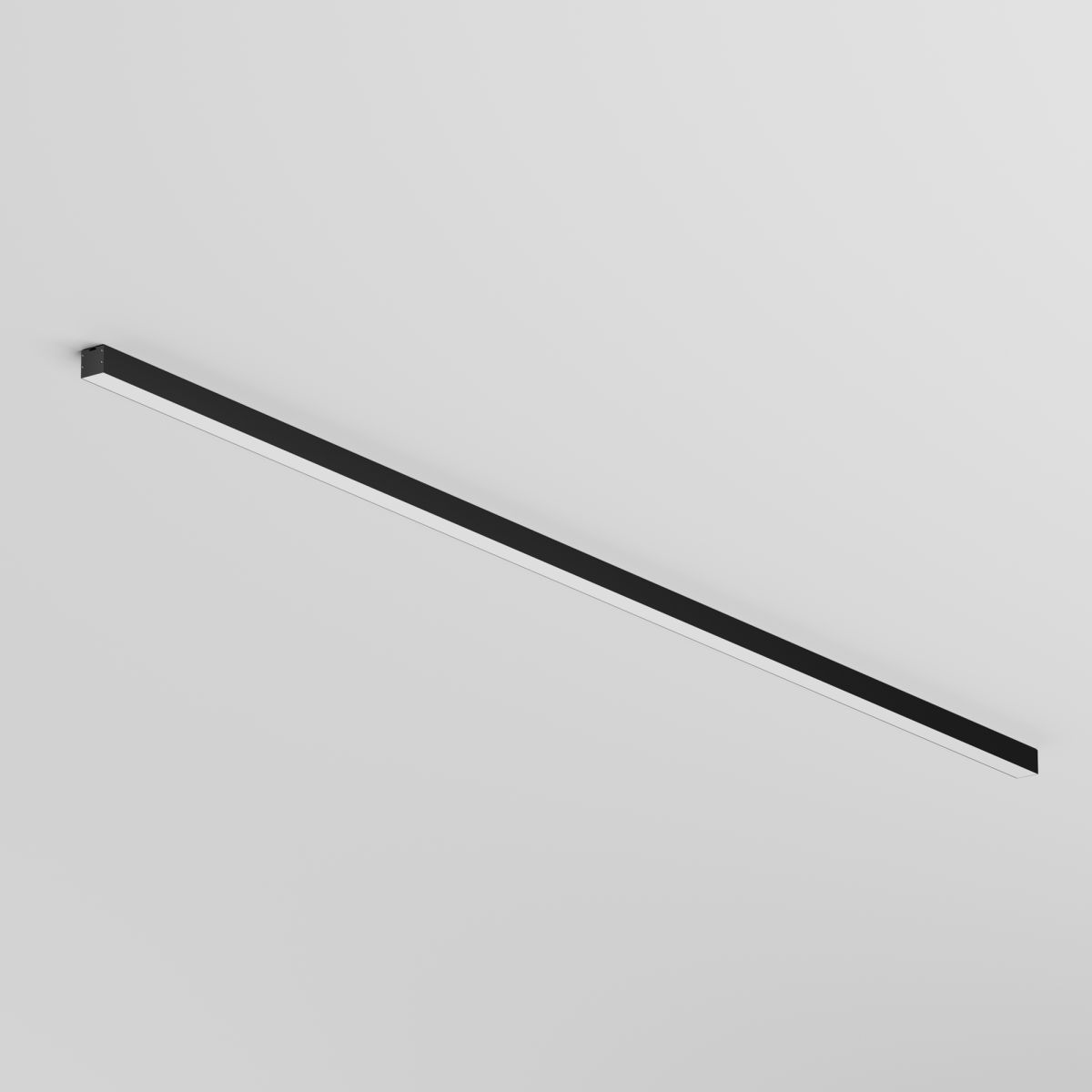 Линейный накладной светильник Maytoni Technical 4000K 35x35 (Черный, 2 м) LL311016 в Санкт-Петербурге