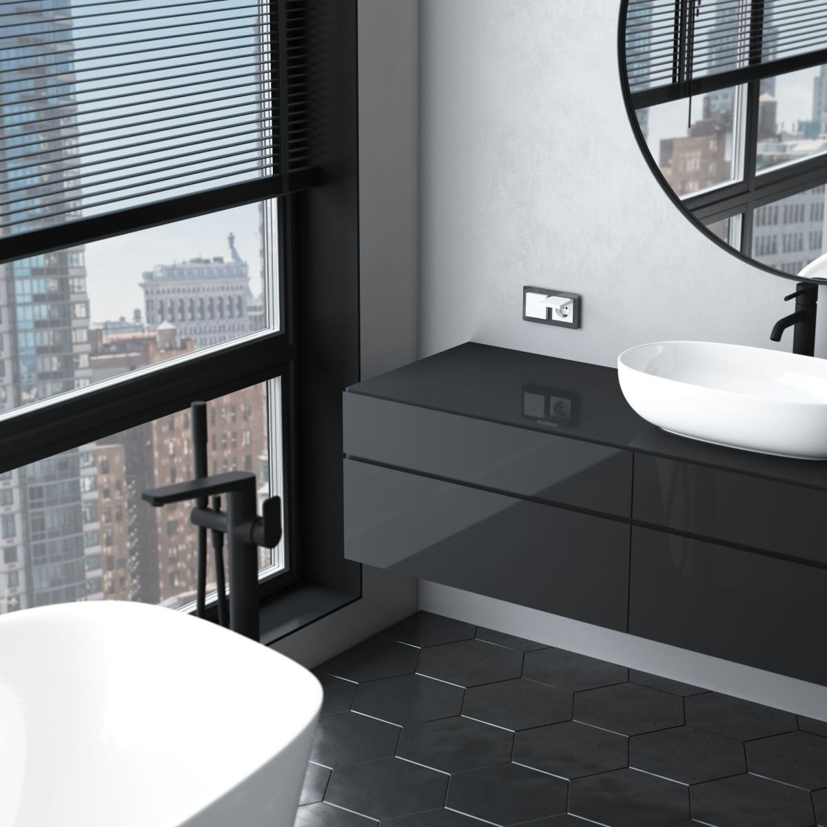 Розетка с заземлением и шторками c крышкой Werkel W1171261 4690389213168 a069590 в Санкт-Петербурге