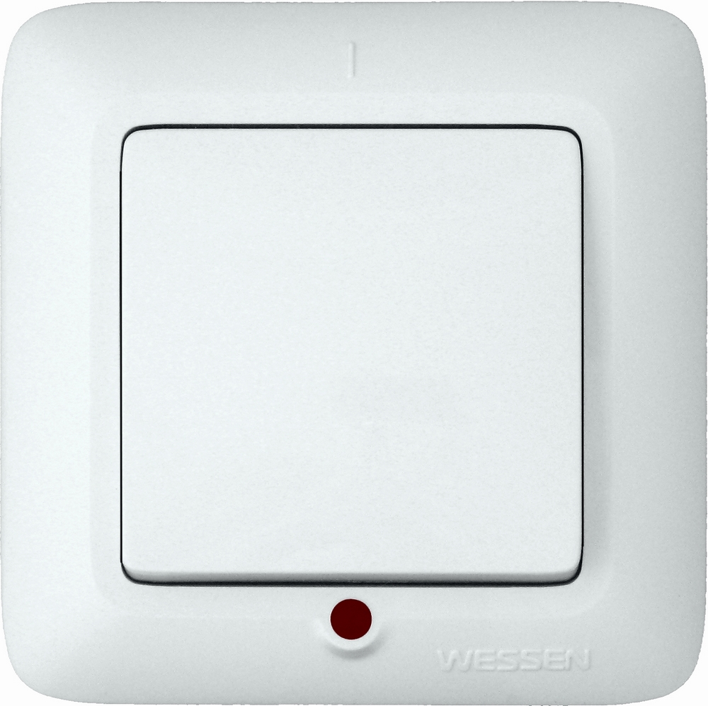 Выключатель 1-клавишный с подсветкой Schneider Electric Прима S16-053-BI в #REGION_NAME_DECLINE_PP#