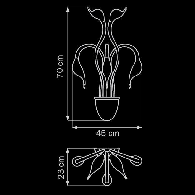 Бра Lightstar Cigno Collo Bk 751657 в #REGION_NAME_DECLINE_PP#