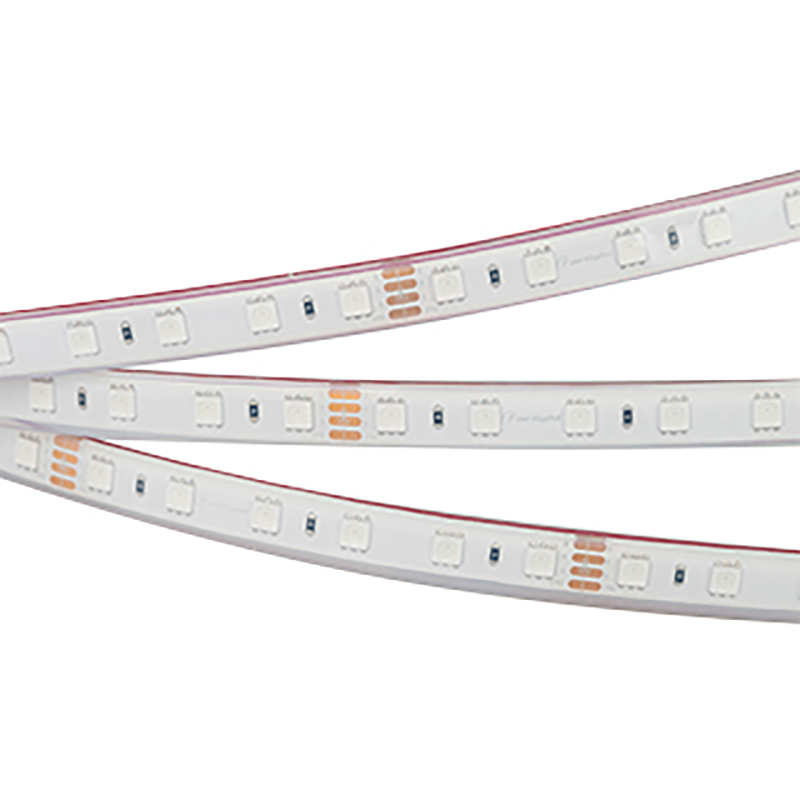 Светодиодная лента герметичная Arlight RTW-PFS-B60-13mm 24V RGB (14.4 W/m, IP68, 5060, 5m) 033791 в Санкт-Петербурге