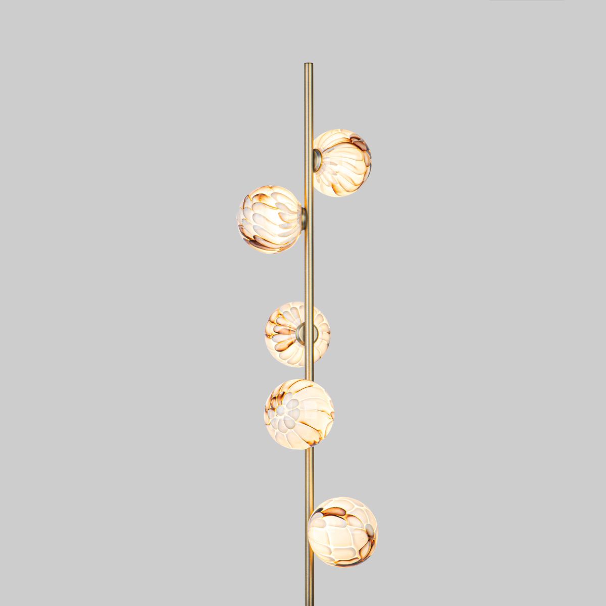 Торшер с плафонами ручной работы Bogate's Crystall 1_101/5 a072036 в #REGION_NAME_DECLINE_PP#